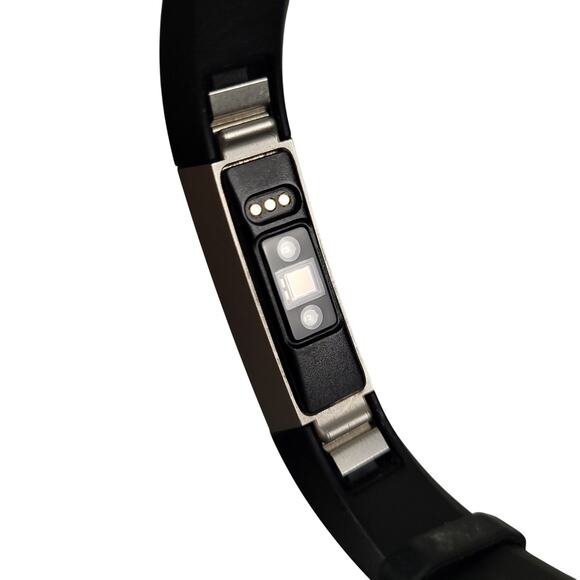 Fitbit Alta HR Activity Tracker Size Large Black FOR PARTS No Charger In Box - Picture 6 of 10